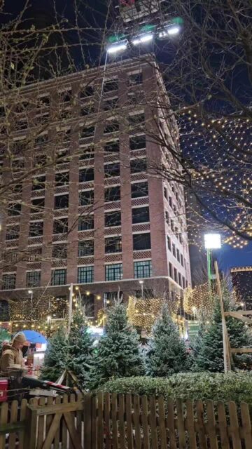 OMG! 😱 Filming for a new movie is happening RIGHT NOW next to our Wood Wharf Vets clinic in Canary Wharf! Word on the street is it's for "Anxious People" starring the one and only Angelina Jolie! ✨ The whole area is transformed into a magical Christmas scene. Could this be a blockbuster in the making? What do you guys think?! 🎬🎄@angelinajolie @woodwharfvets

#AnxiousPeople #AngelinaJolie #MovieSet #FilmingInLondon #CanaryWharf #WoodWharf #LondonLife #BehindTheScenes #ChristmasMovie #HollywoodVibes #ReelsViral #ExploreMore #InstagramReels