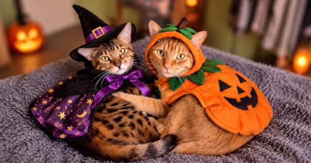 Meet our next Halloween competition contestants – Mr Sprinkles & Mr Pickles! 🎃🐾

Just look at these two adorable cuties! 🥹

Show them some love and give them a like! 🧡
